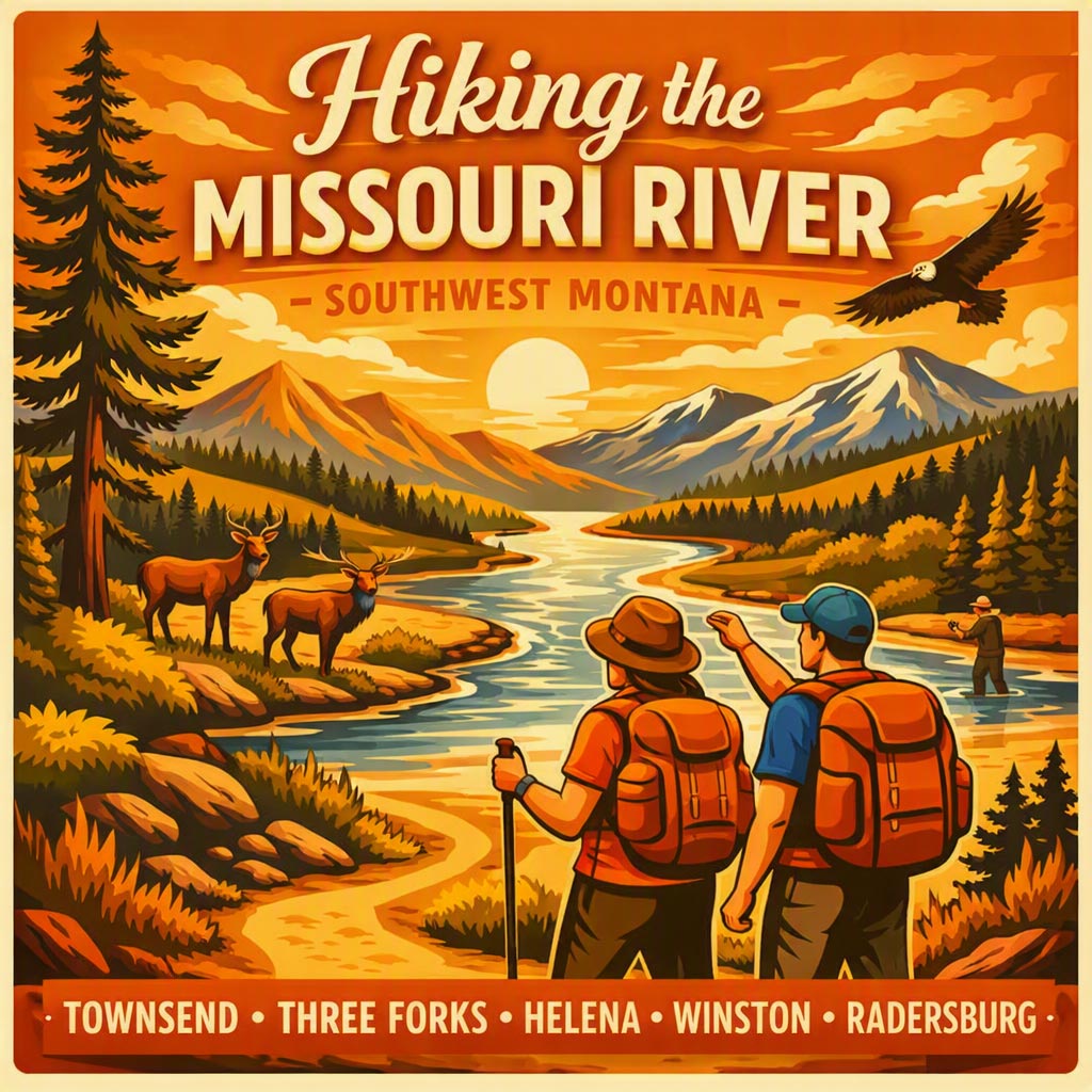 Hiking the Missouri River